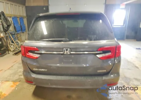 2023 Honda Odyssey Touring из США, поврежденный, VIN 5FNRL6H82PB005725